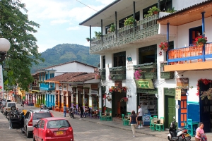 Alrededor del parque de Jardin